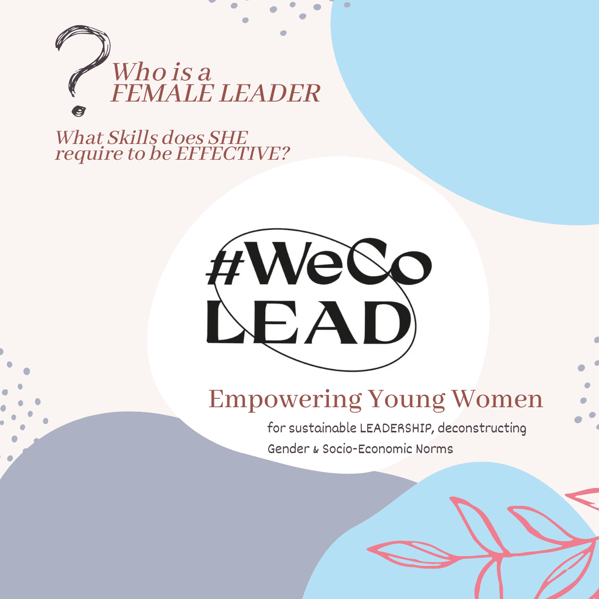 Who is a female leader? 